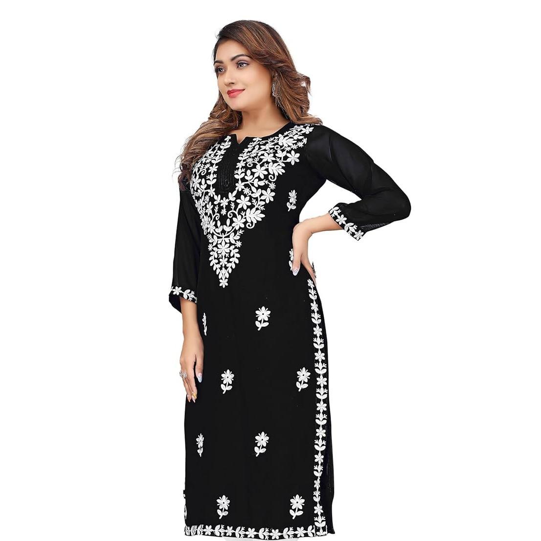 Ethnic Fashion Kurtis - Women's Kurt casual fashion dress long