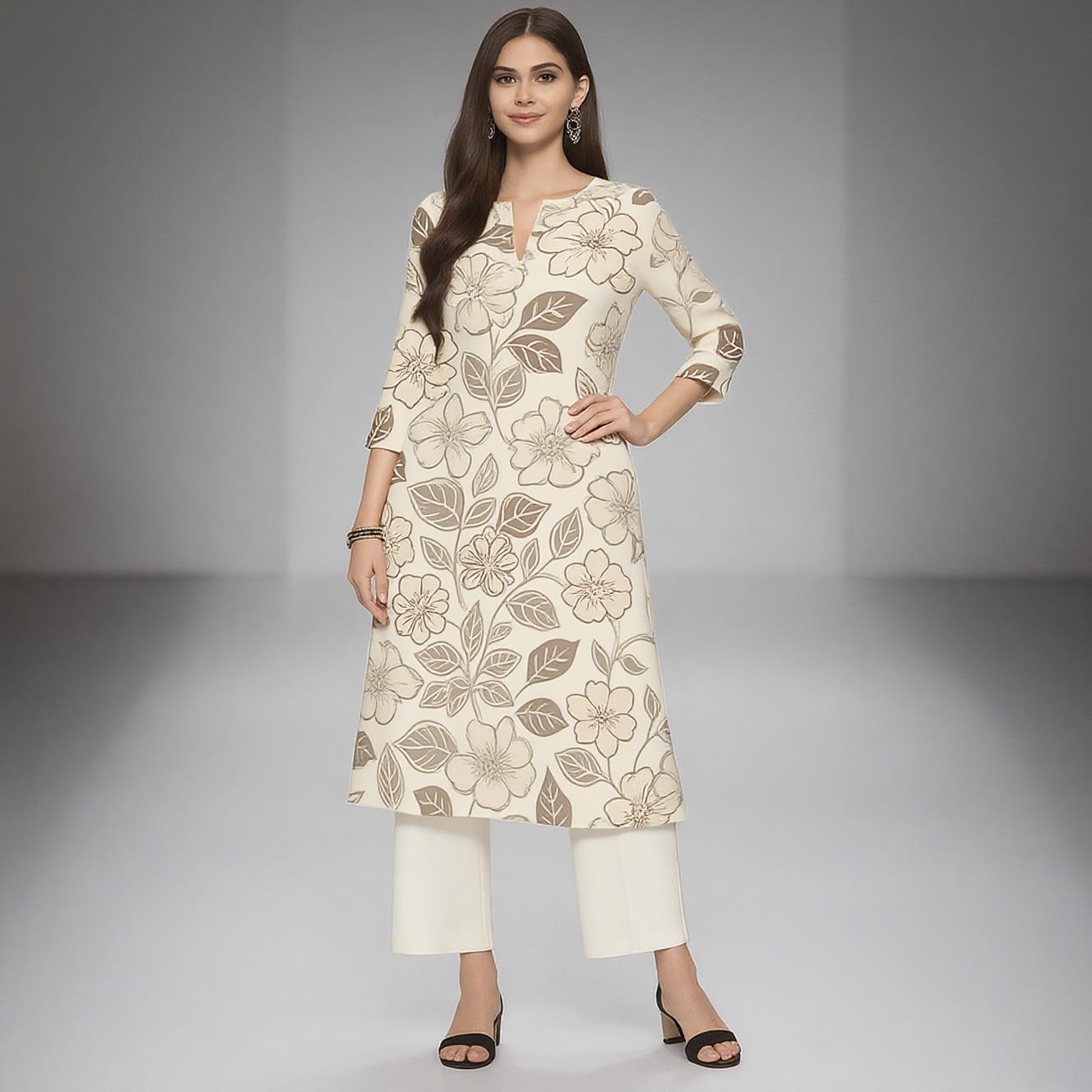 Muslim Women's Kurt Casual Fas - огляд і ціна Ethnic Fashion Kurtis