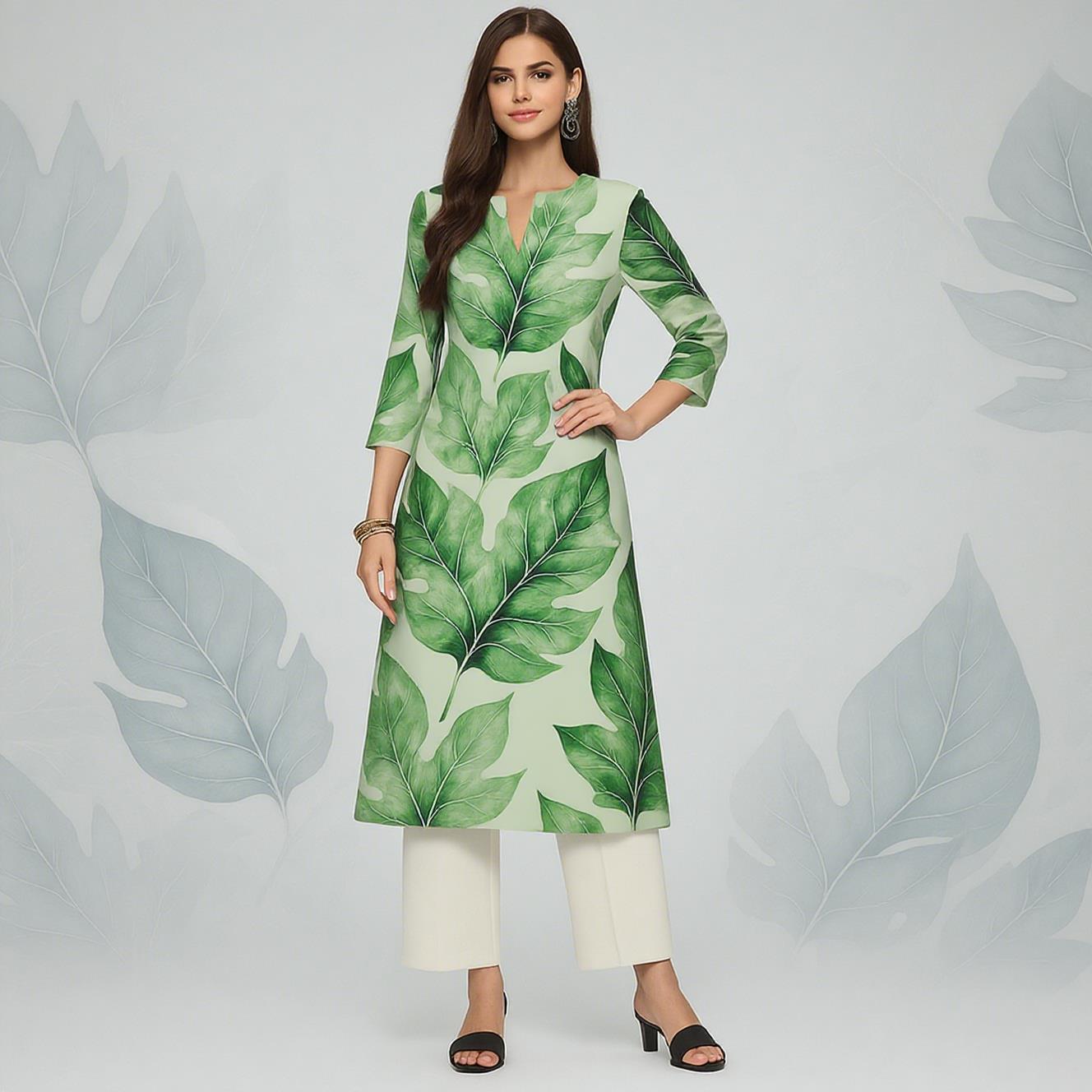 Muslim Women's Kurt Casual Fas - огляд і ціна Ethnic Fashion Kurtis