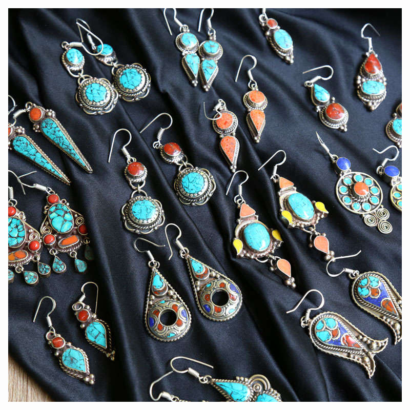 E007 Indian Vintage Hand Earri - огляд і ціна Ethnic Fashion Com