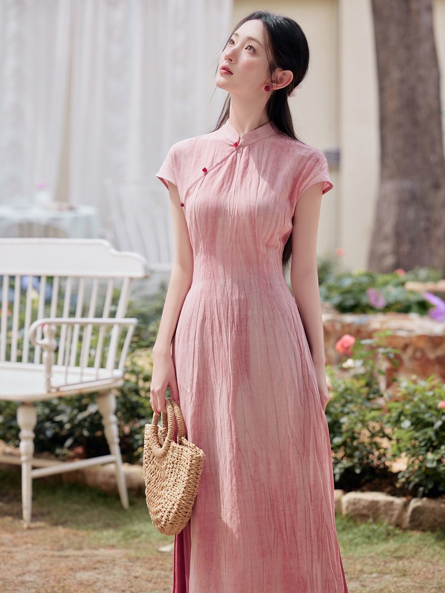 Spring summer vietnam aodai ch - огляд і ціна Ao Dai Vietnam Dress