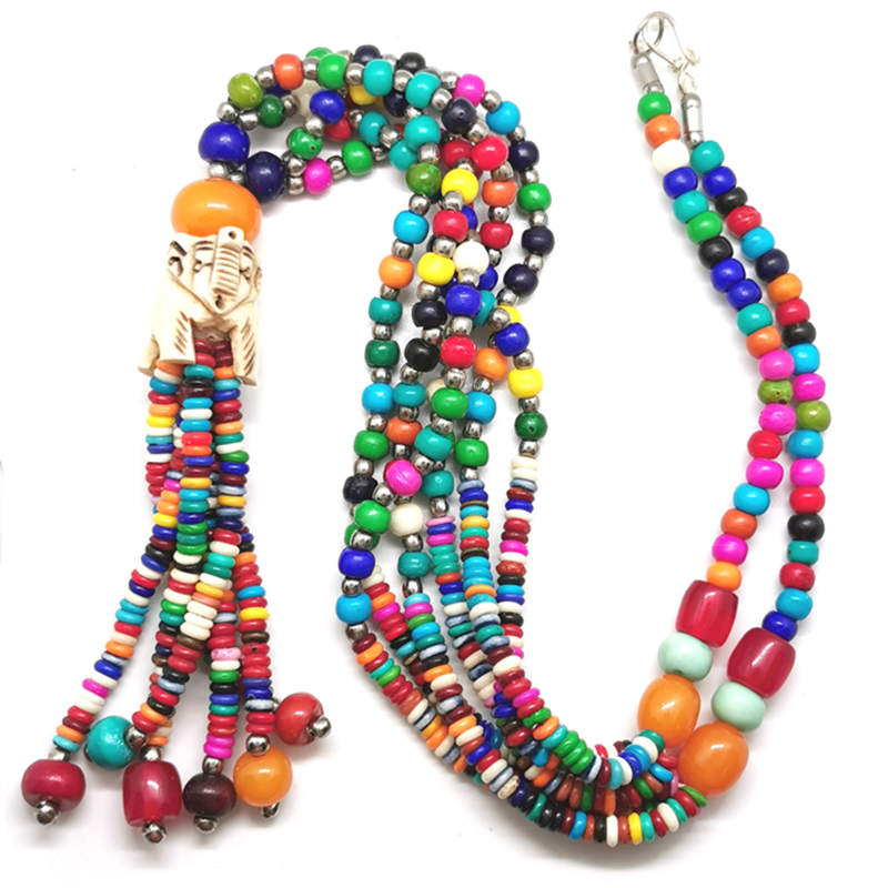 Tibetan Jewelry Rainbow Yak Bo - огляд і ціна Ethnic Fashion Com