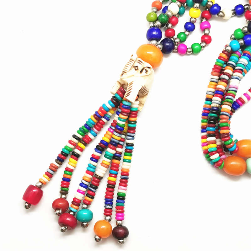 Tibetan Jewelry Rainbow Yak Bo - огляд і ціна Ethnic Fashion Com