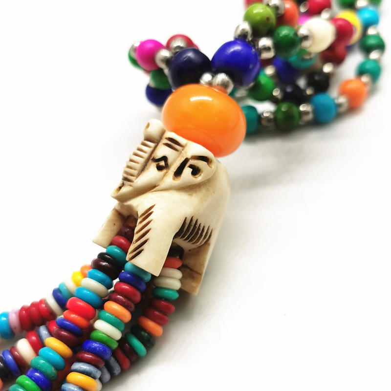 Tibetan Jewelry Rainbow Yak Bo - огляд і ціна Ethnic Fashion Com