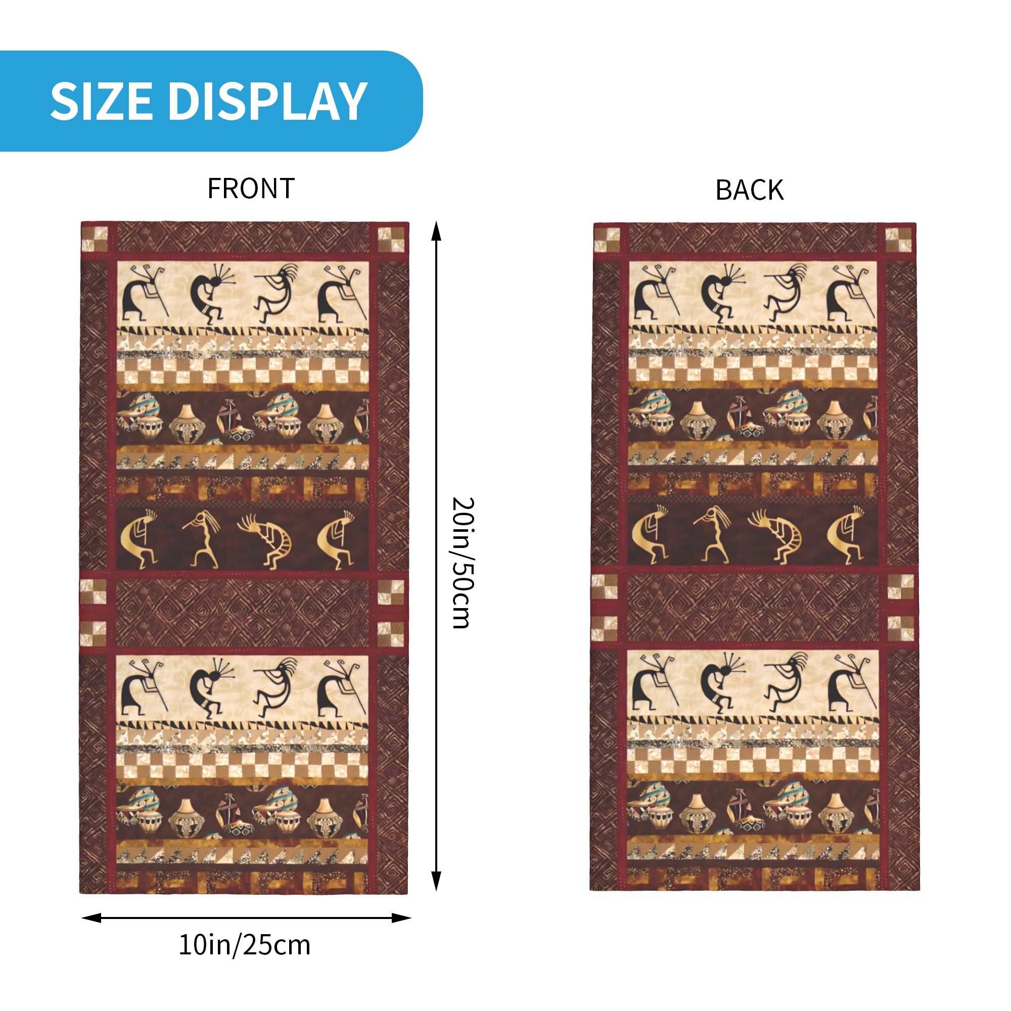 Custom Kokopelli Winter Headba - огляд і ціна Ethnic Fashion Designer