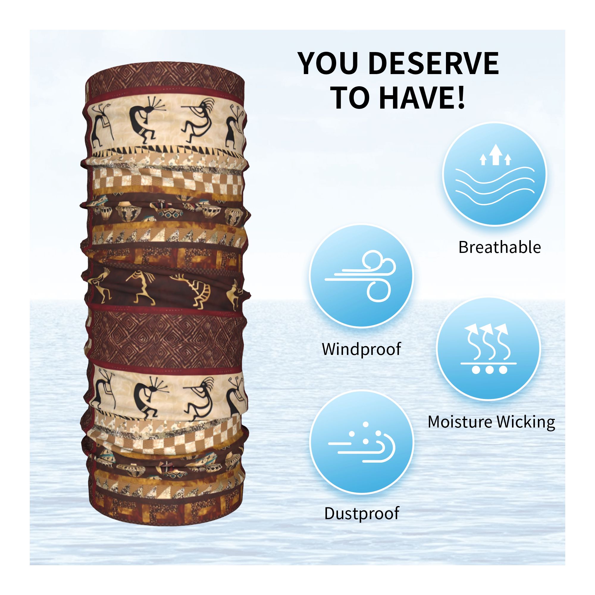 Custom Kokopelli Winter Headba - огляд і ціна Ethnic Fashion Designer