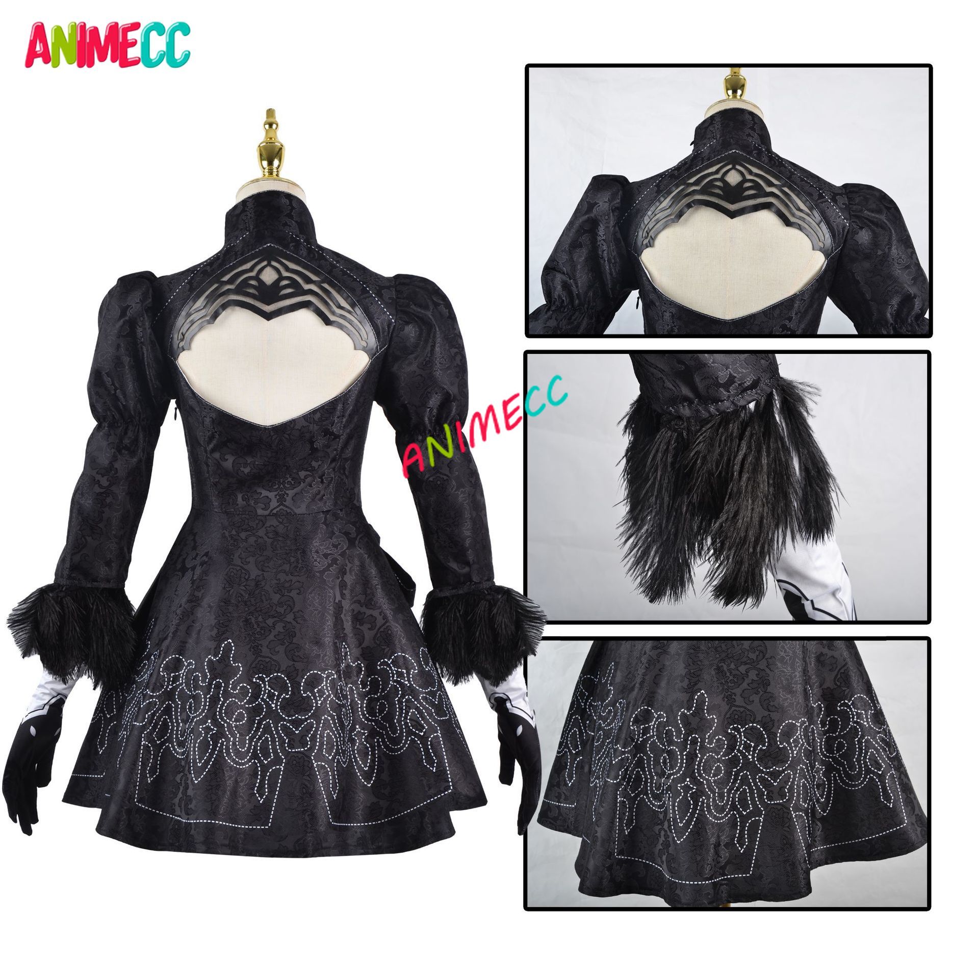 ANIMECC in Stock S-3XL 2B NieR - огляд і ціна Ethnic Outfit