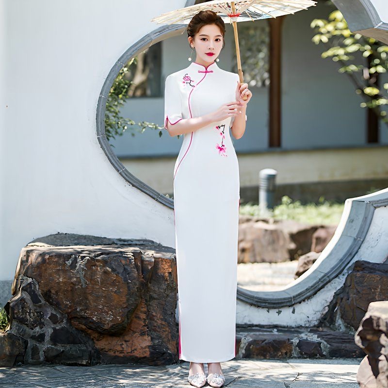 Woman Aodai Vietnam Dress Shor - огляд і ціна Ao Dai Vietnam Dress