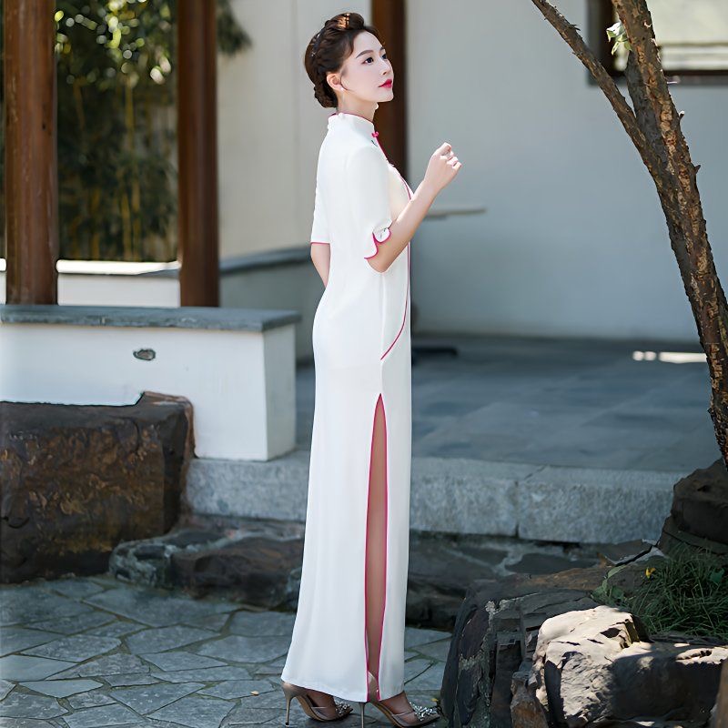 Woman Aodai Vietnam Dress Shor - огляд і ціна Ao Dai Vietnam Dress