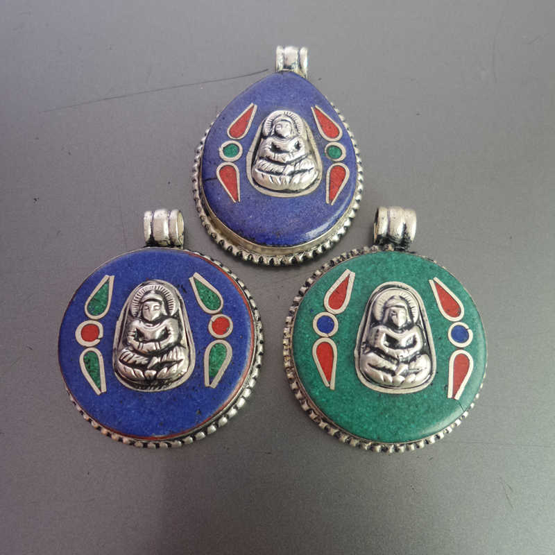 Tibetan Buddha Amulet Pendants - огляд і ціна Ethnic Fashion Com