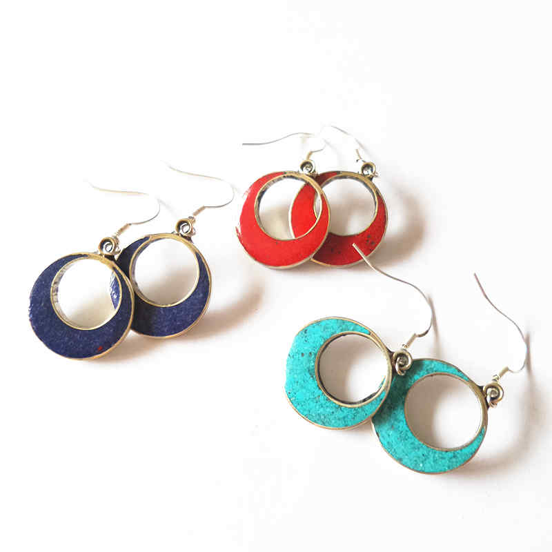 Ethnic Vintage Earring Circle  - огляд і ціна Ethnic Fashion Com
