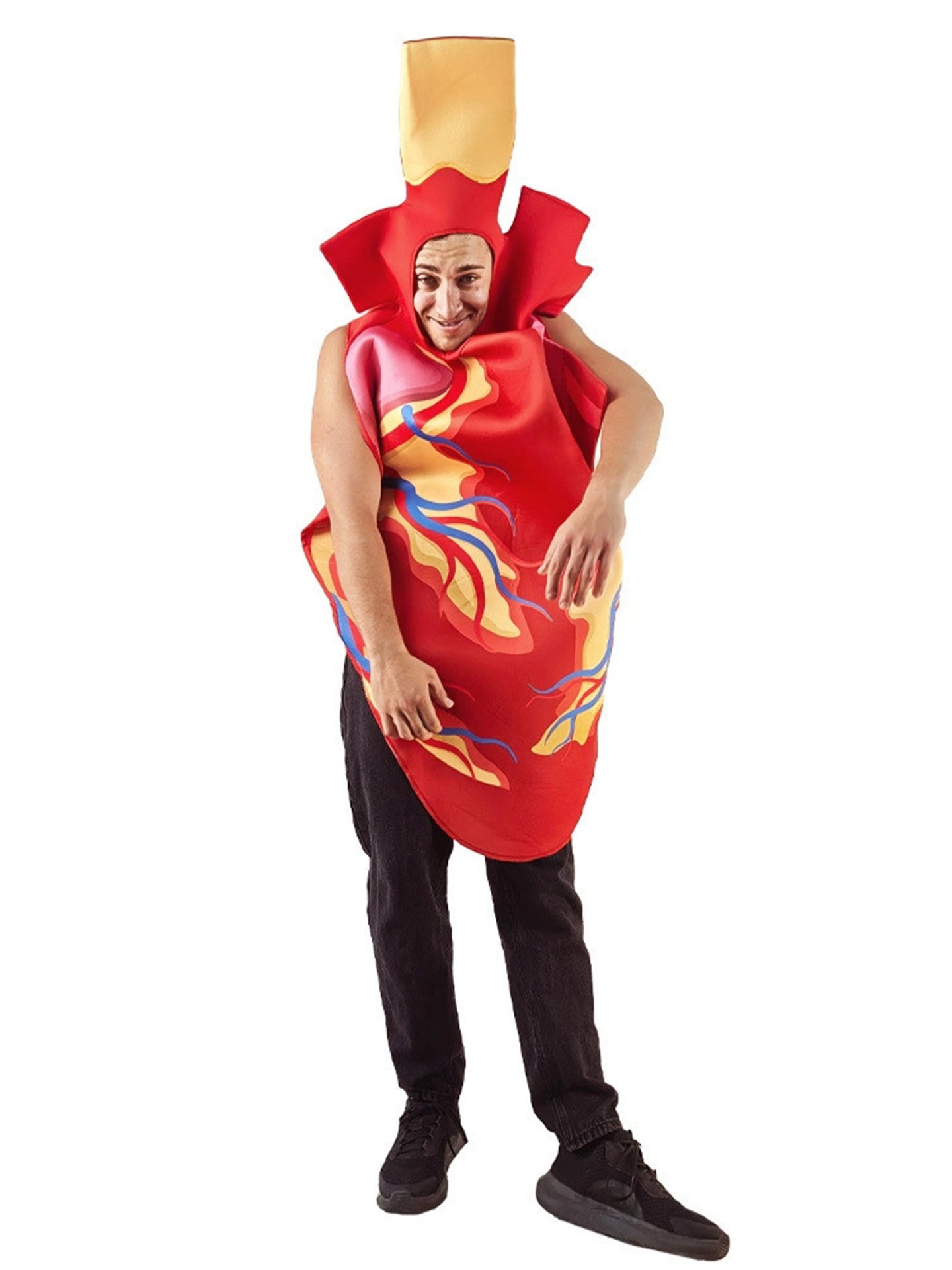 Halloween Funny Party Big Hear - огляд і ціна Ethnic Fashion Designer