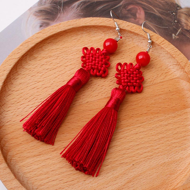 Colorful Thread Braided Chines - огляд і ціна Y2K Ethnic Fashion