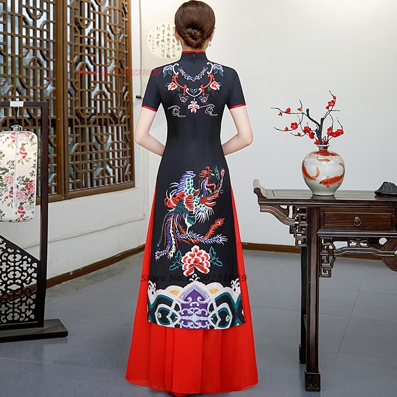 2026 chinese improved qipao dr - огляд і ціна Ao Dai Vietnam Dress