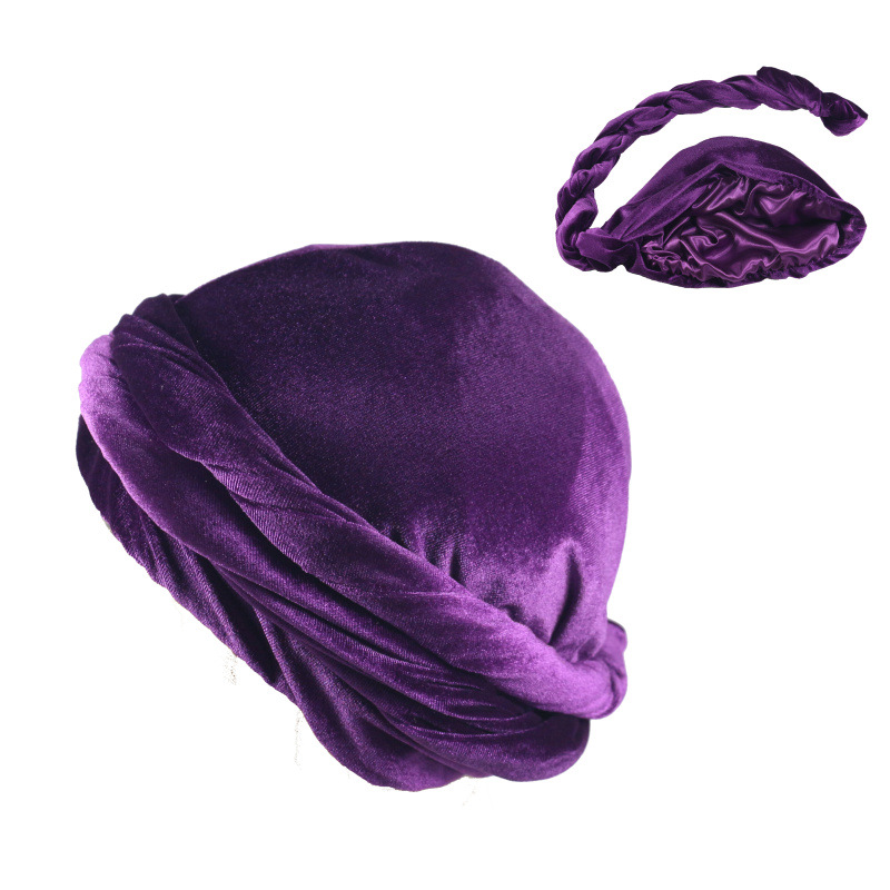 Solid Color Men's Velvet Head  - огляд і ціна Ethnic Fashion Designer