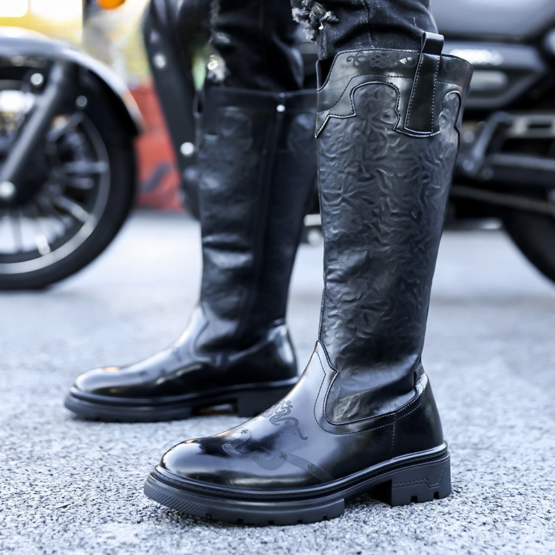 Men's Mid-calf Boots High Qual - огляд і ціна The Ethnic Fashion