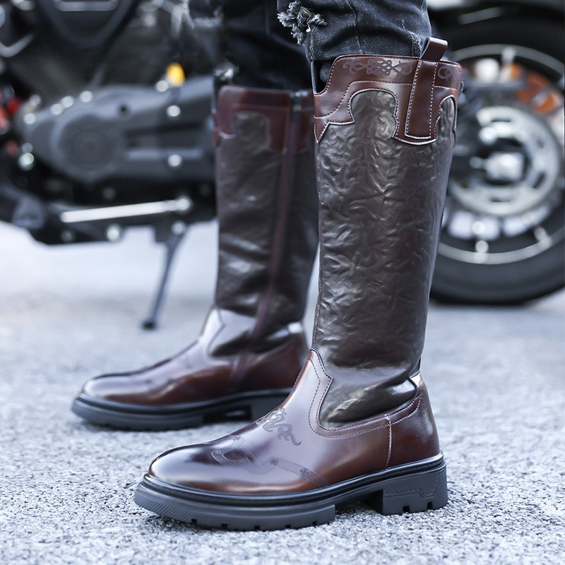 Men's Mid-calf Boots High Qual - огляд і ціна The Ethnic Fashion