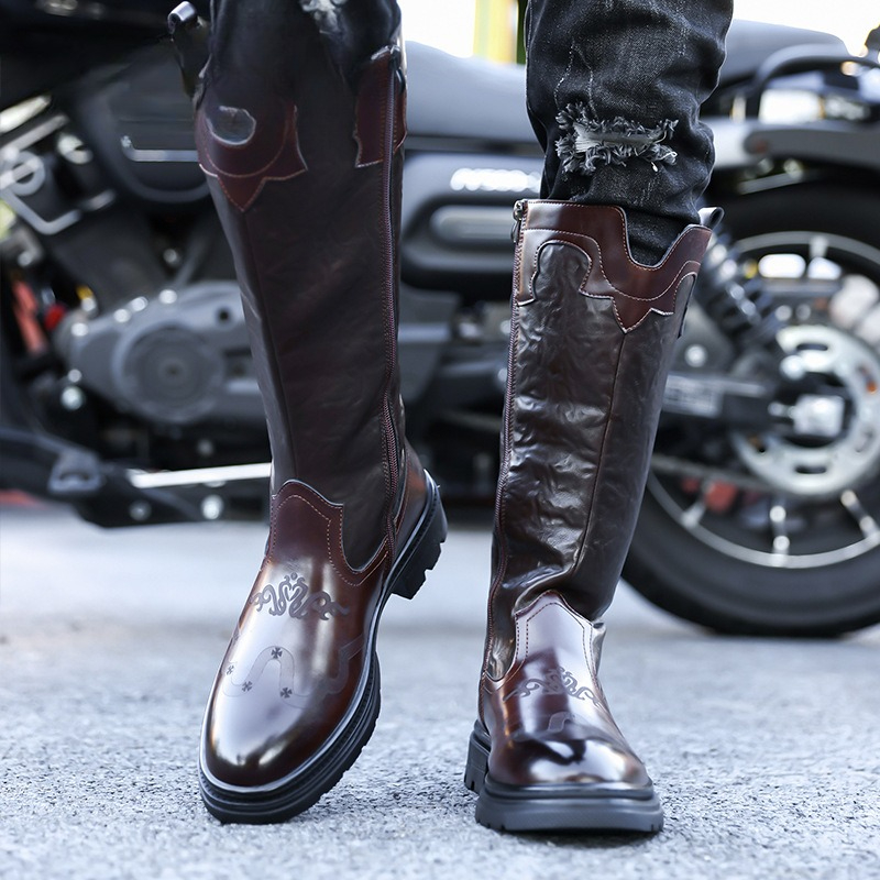 Men's Mid-calf Boots High Qual - огляд і ціна The Ethnic Fashion