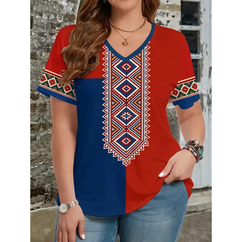 Ethnic style t-shirts with 3D  - огляд і ціна Y2K Ethnic Fashion