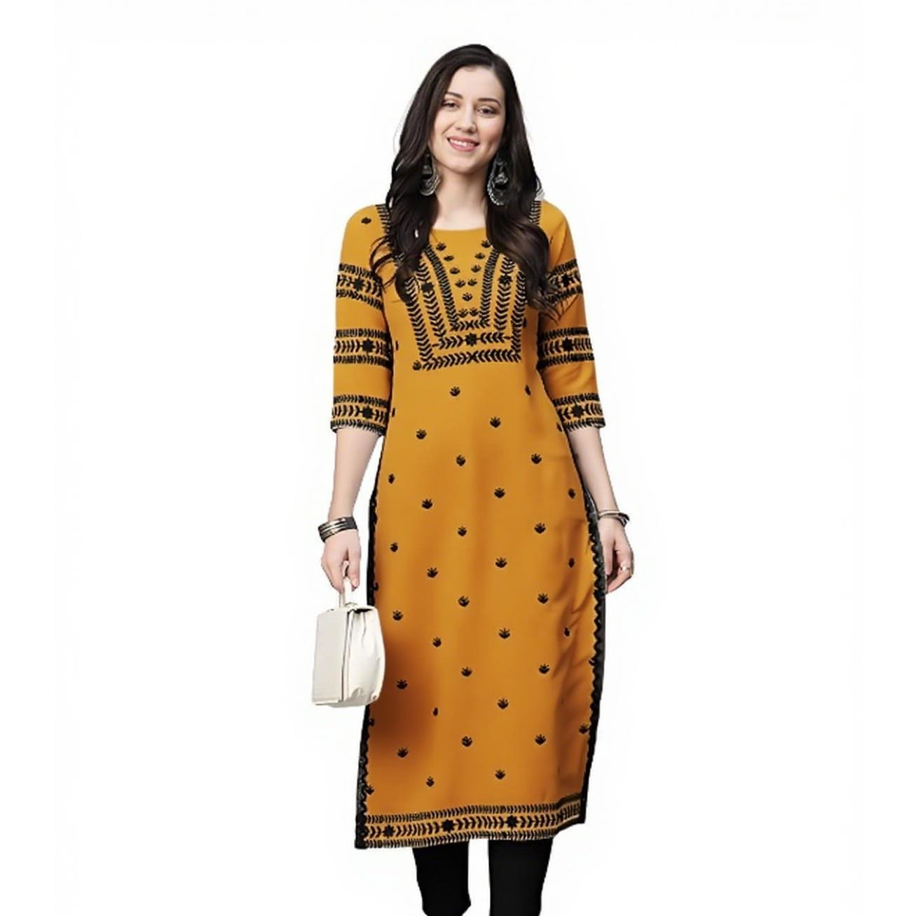 Muslim Kurt Flowers Women's Fa - огляд і ціна Ethnic Fashion Kurtis