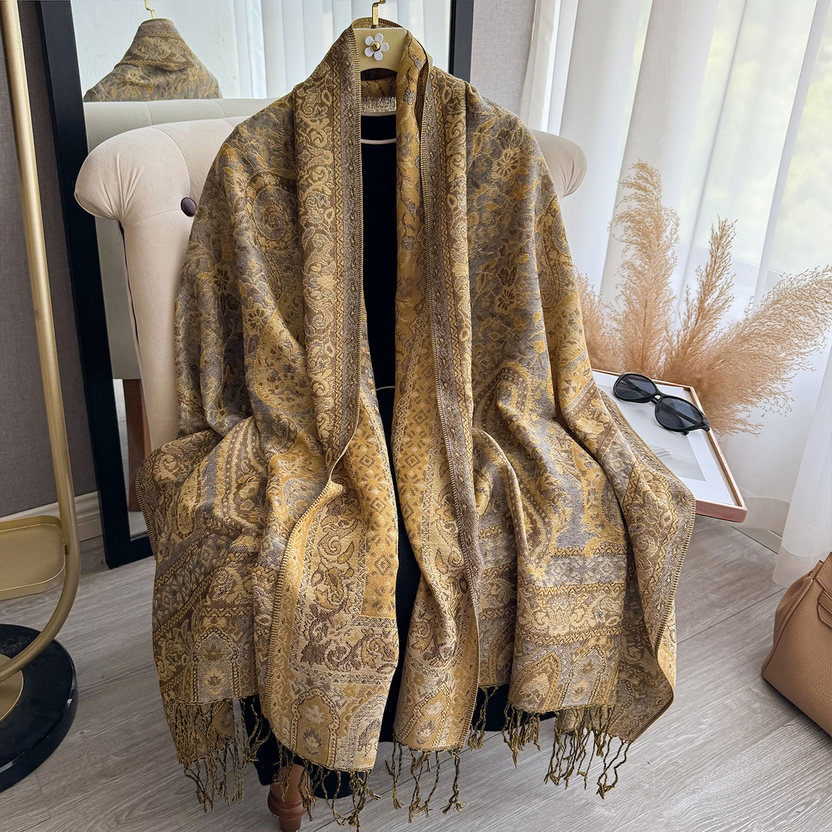 2025 Tassel Blanket Design Eth - огляд і ціна Ethnic Fashion Designer