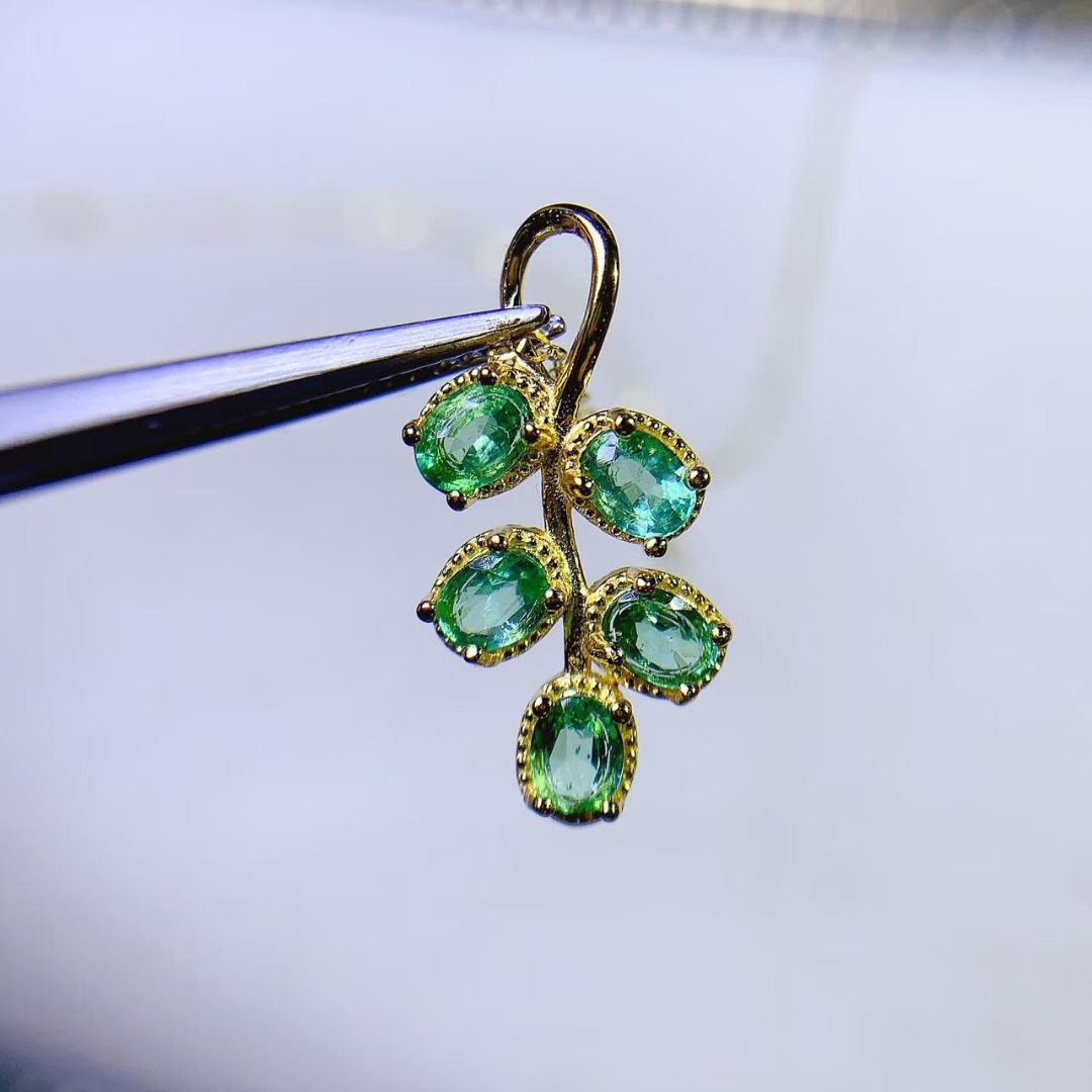 Opulent Genuine Emerald S925 S - огляд і ціна Ethnic Fashion Designer