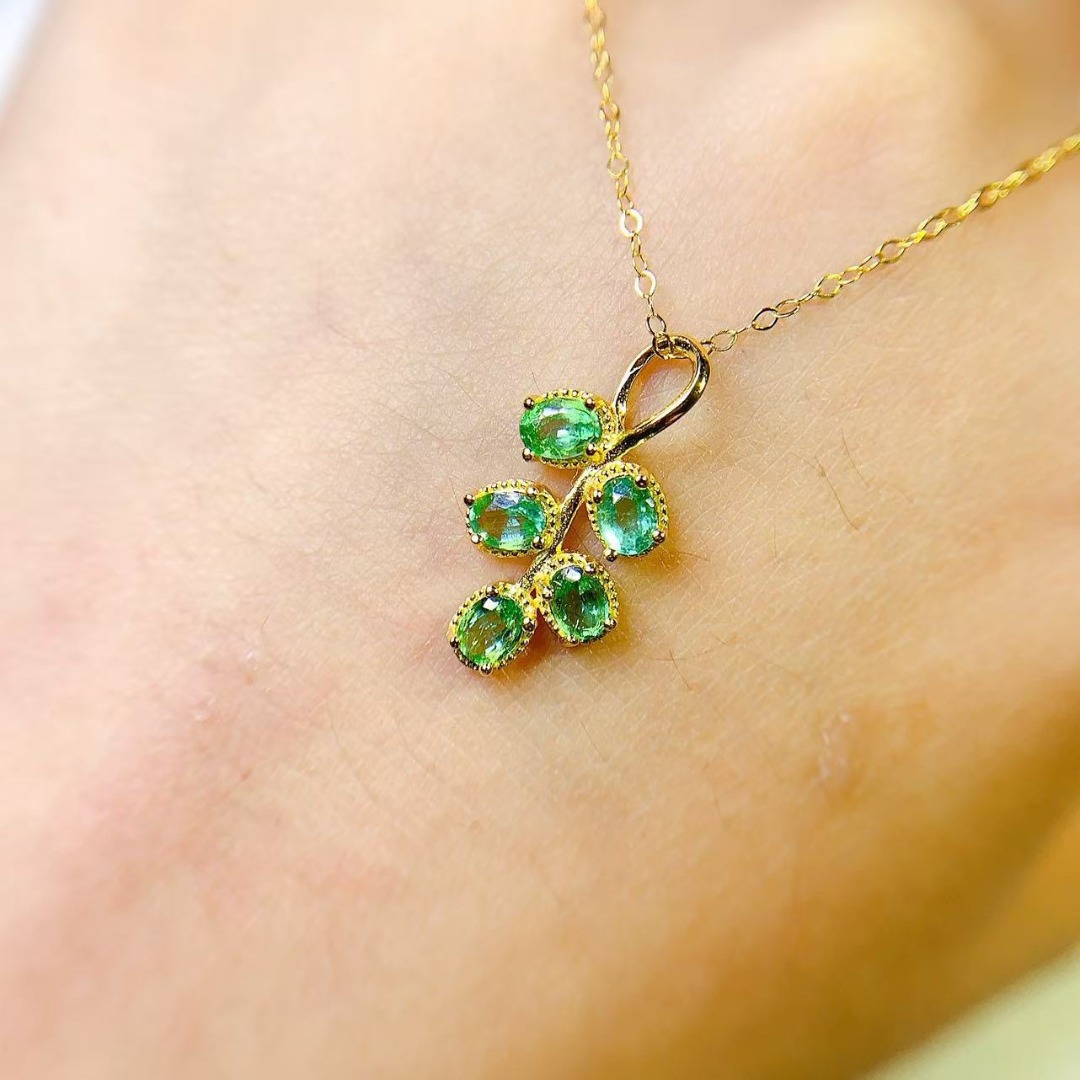Opulent Genuine Emerald S925 S - огляд і ціна Ethnic Fashion Designer