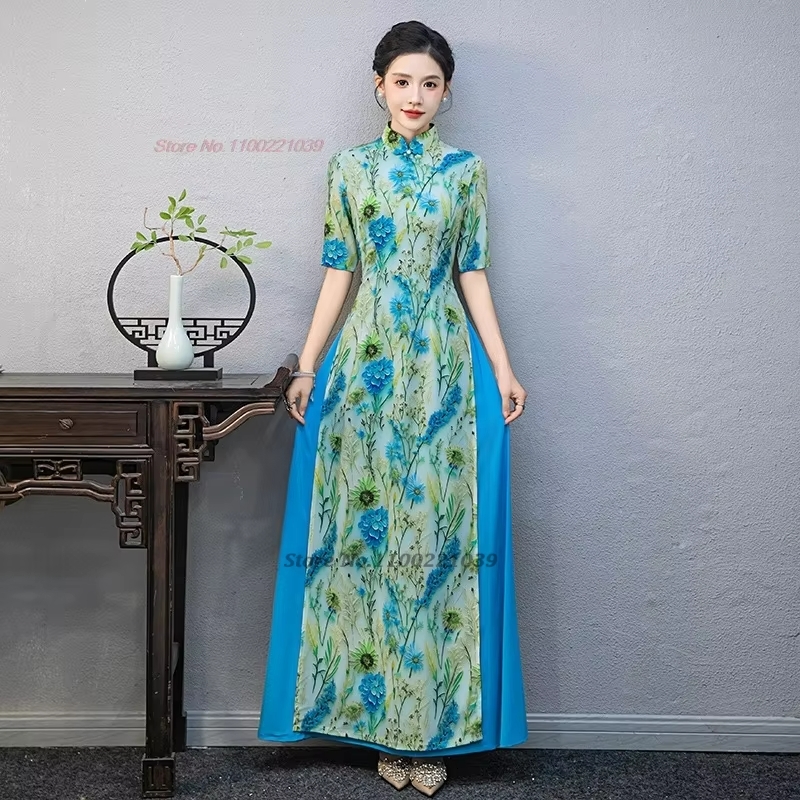 2026 vietnam aodai dress natio - огляд і ціна Ao Dai Vietnam Dress