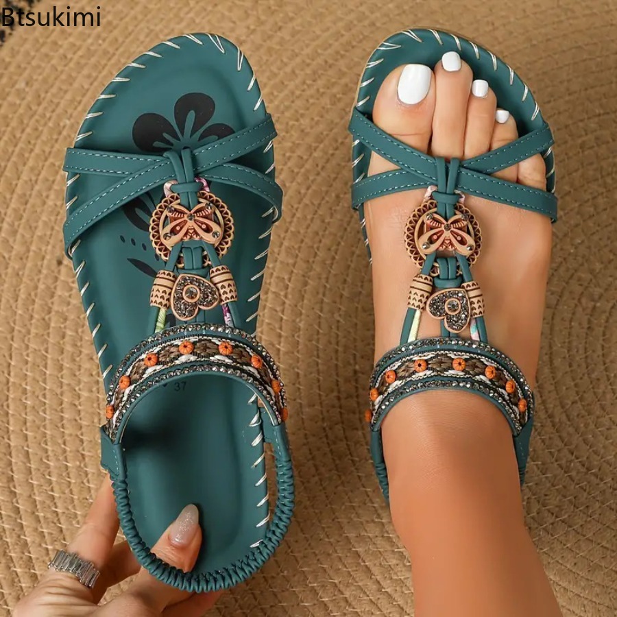 Women Bohemian Sandals Outdoor - огляд і ціна The Ethnic Fashion