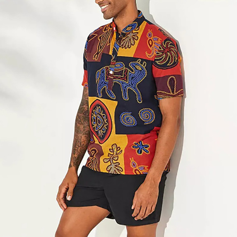2025 summer new European and A - огляд і ціна Men'S Ethnic Fashion Trends