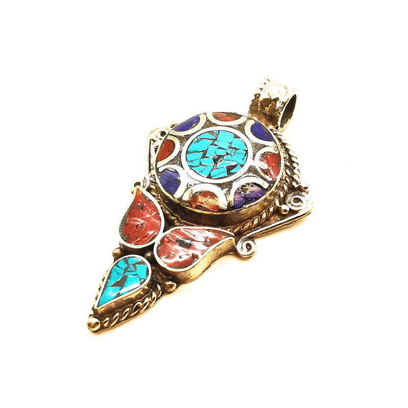 Nepal Hand Vintage Big Pendant - огляд і ціна Ethnic Fashion Com