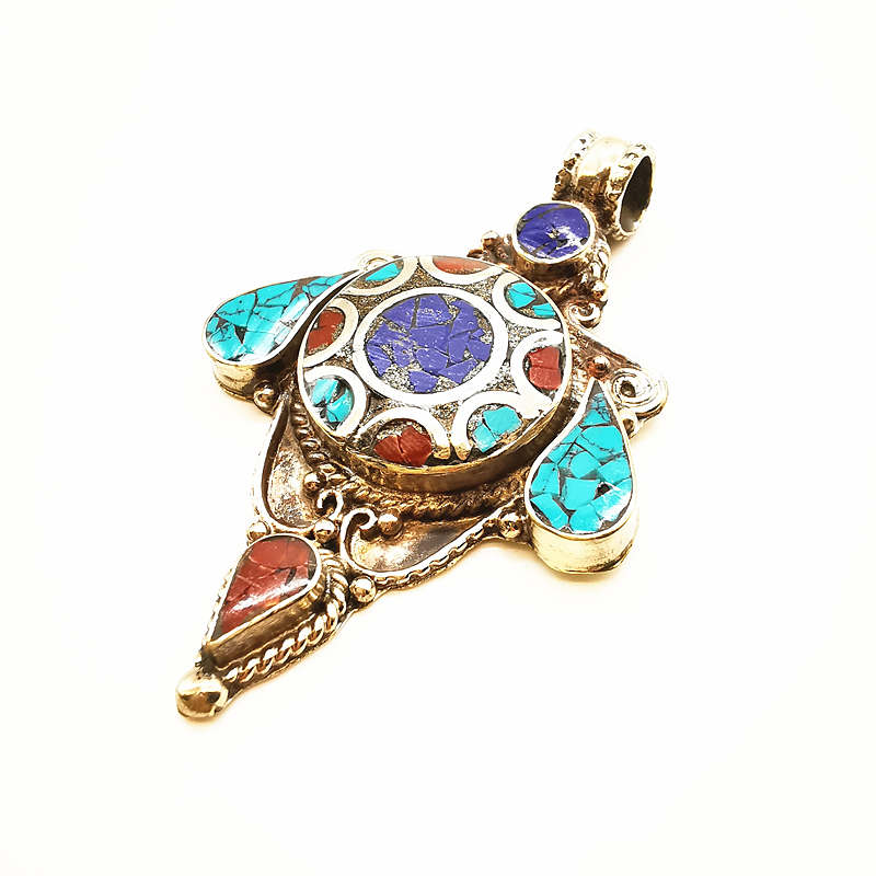 Nepal Hand Vintage Big Pendant - огляд і ціна Ethnic Fashion Com