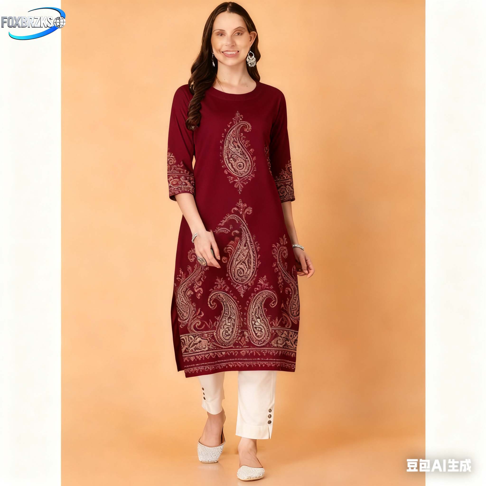 National style Kurt Women's Fa - огляд і ціна Ethnic Fashion Kurtis