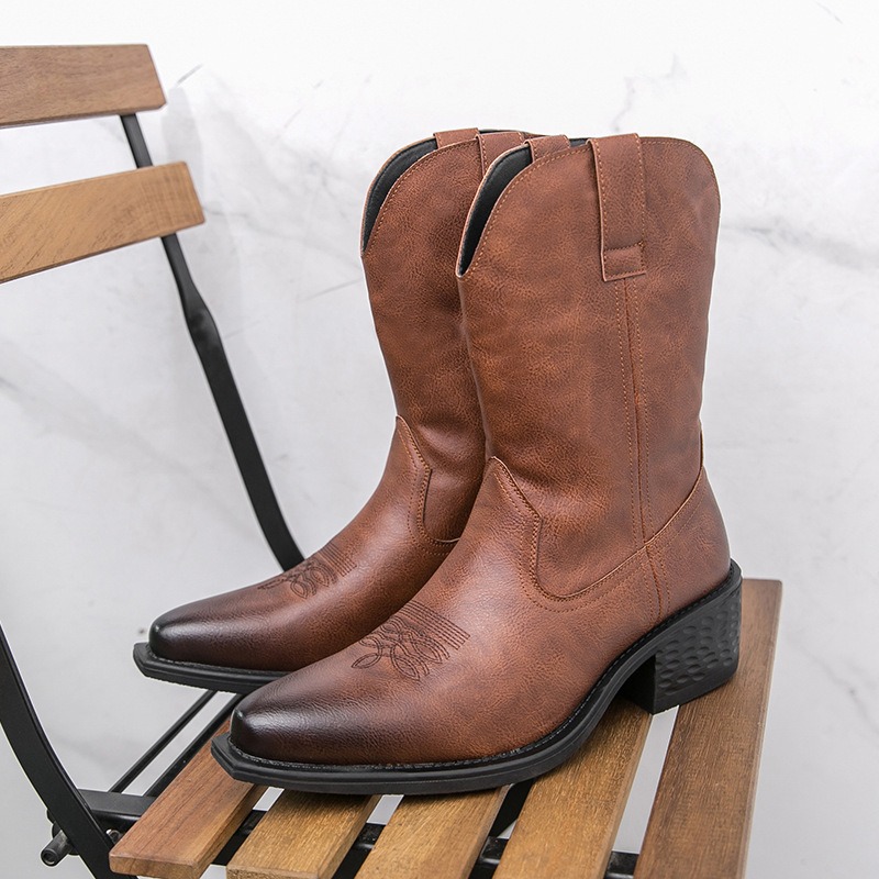 Men Boots Classic Embroidery W - огляд і ціна The Ethnic Fashion