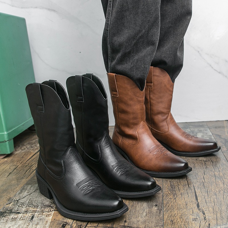 Men Boots Classic Embroidery W - огляд і ціна The Ethnic Fashion