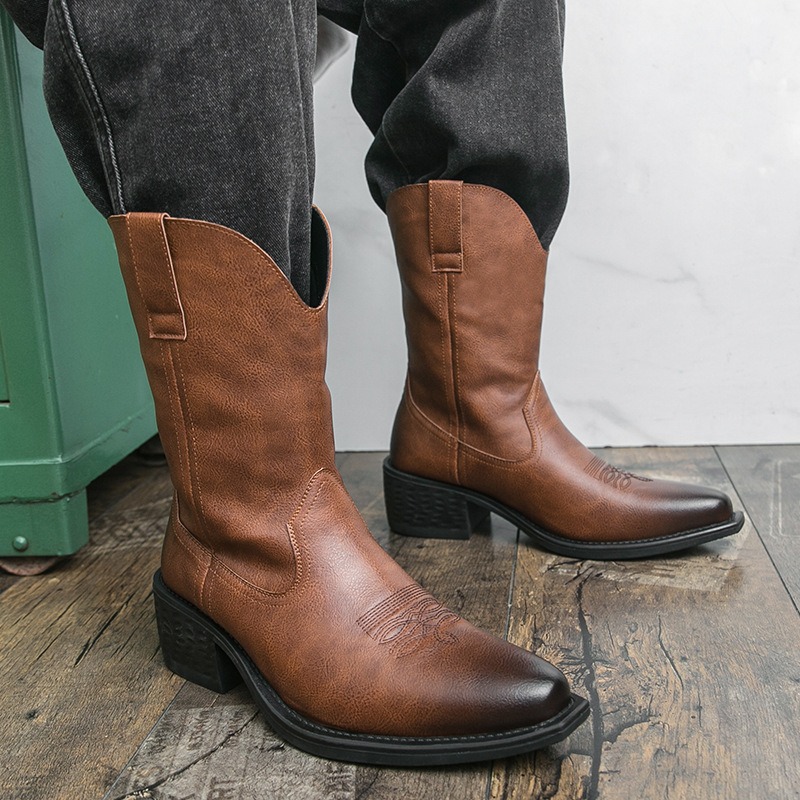 Men Boots Classic Embroidery W - огляд і ціна The Ethnic Fashion