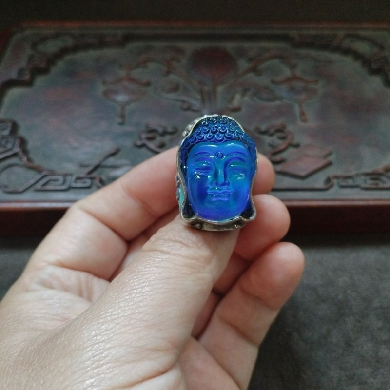 Vintage Import Buddha Head Rin - огляд і ціна Ethnic Fashion Imports