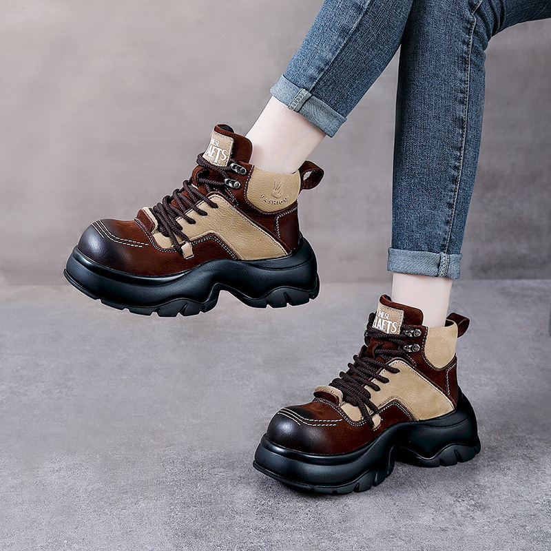 6cm Genuine Leather Wedge Fash - огляд і ціна The Ethnic Fashion
