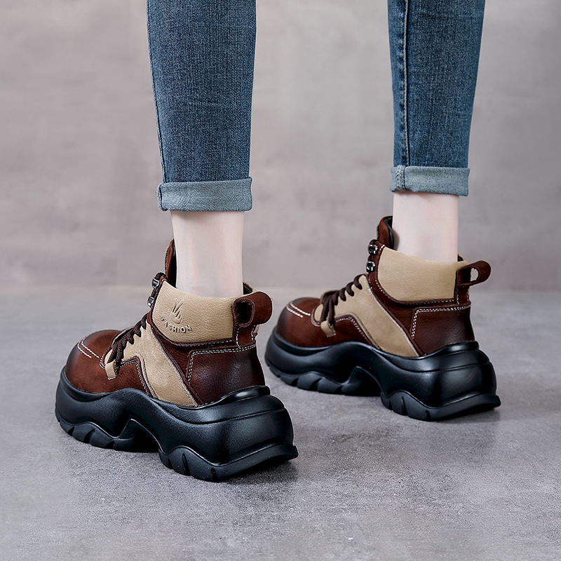 6cm Genuine Leather Wedge Fash - огляд і ціна The Ethnic Fashion