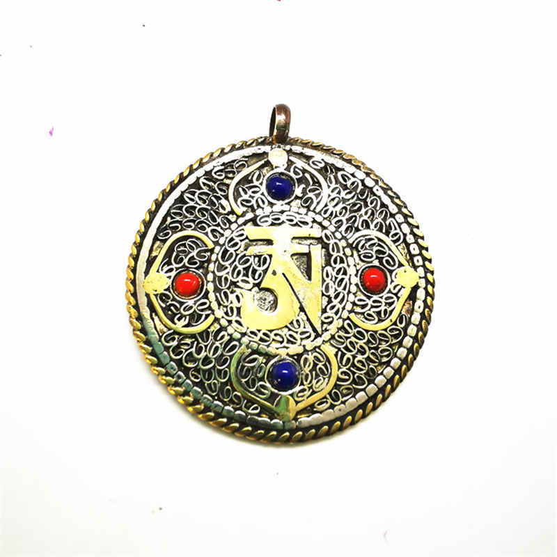 Tibet OM Amulet Pendants Tibet - огляд і ціна Ethnic Fashion Com