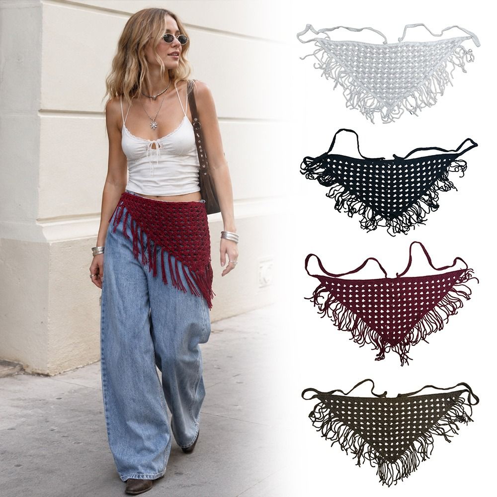 Fashion Tassels Fringe Waist B - огляд і ціна Y2K Ethnic Fashion