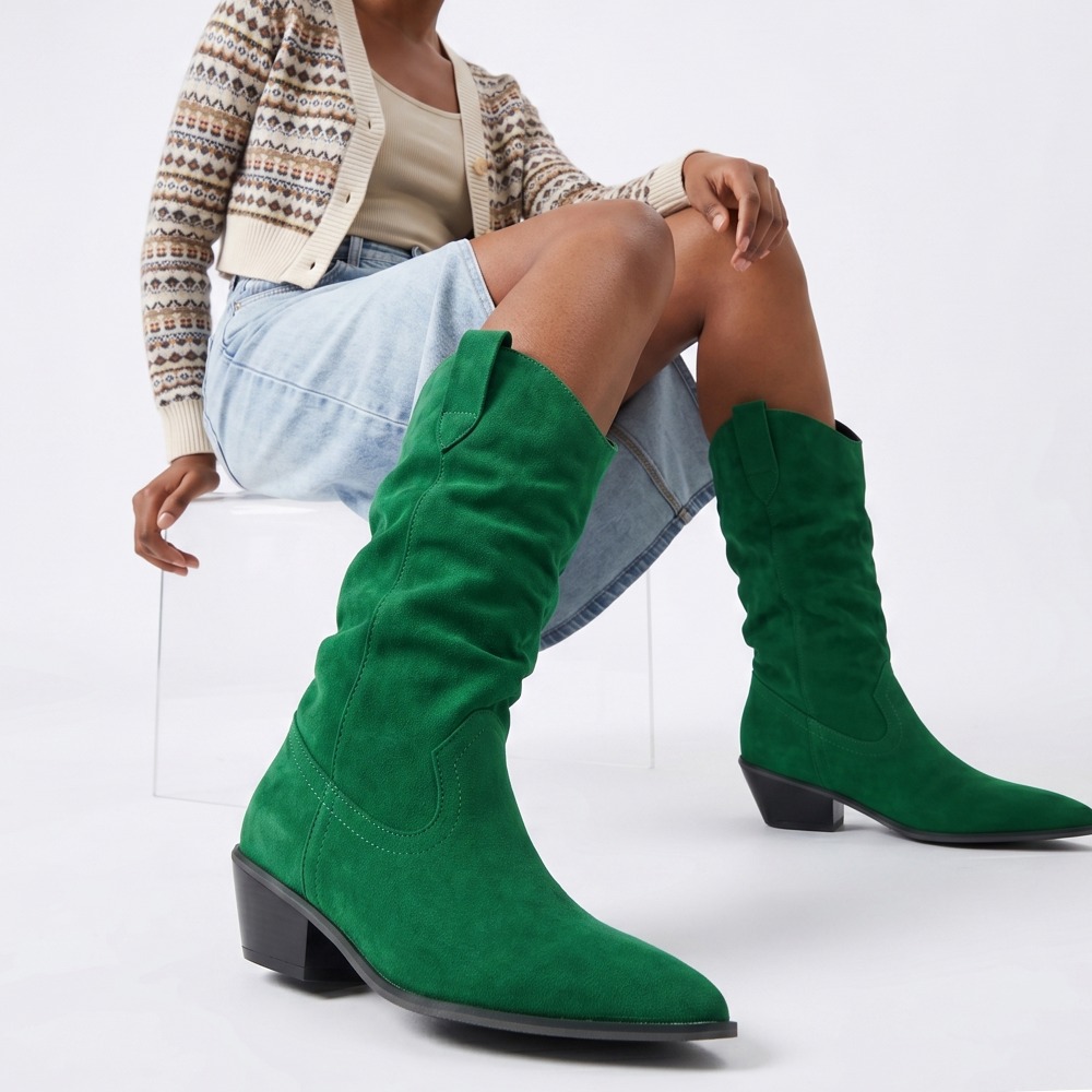 Fall Winter Velvet Short Boots - огляд і ціна The Ethnic Fashion