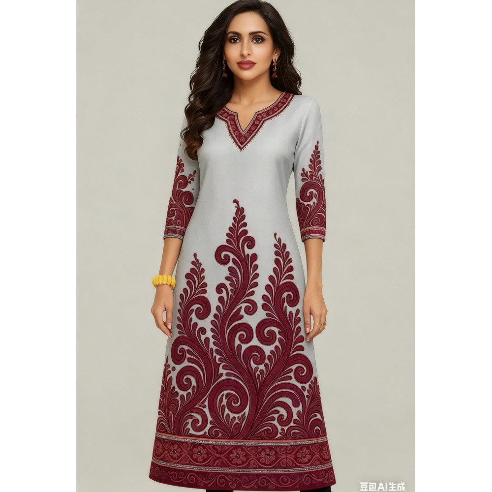Muslim Kurt Flowers Women's Fa - огляд і ціна Ethnic Fashion Kurtis